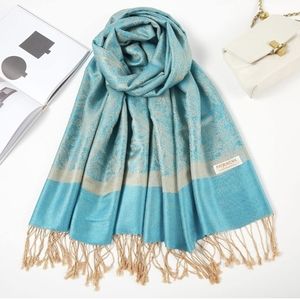 Turquoise Pashmina Scarf